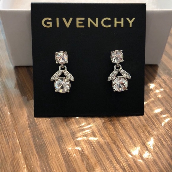 Givenchy Jewelry - Givenchy Crystal Drop Earrings